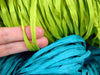 PaperPhine: Paper Raffia in Teal and Fresh Green