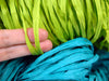 PaperPhine: Paper Raffia in Teal and Fresh Green PaperPhine: Paper Raffia in Teal and Fresh Green