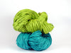 PaperPhine: Paper Raffia in Teal and Fresh Green