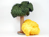PaperPhine: Paper Raffia in Dark Green and Yellow PaperPhine: Paper Raffia in Dark Green and Yellow
