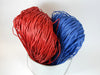 PaperPhine: Paper Raffia in Red and Blue