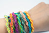 PaperPhine: Paperyarn DIY Kit: Friendship Bracelets - Macrame - Easy and Fun DIY