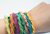 PaperPhine: Paperyarn DIY Kit: Friendship Bracelets - Macrame - Easy and Fun DIY PaperPhine: Paperyarn DIY Kit: Friendship Bracelets - Macrame - Easy and Fun DIY