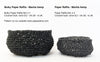 Paper Raffia - Manila hemp: Black Paper Raffia - Manila hemp: Black