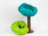 PaperPhine: Paper Raffia in Teal and Fresh Green PaperPhine: Paper Raffia in Teal and Fresh Green