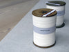 Finest Paper Yarn on a Vintage Silk Bobbin: White Finest Paper Yarn on a Vintage Silk Bobbin: White