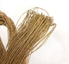 NEW: Strong Paper Twine in Natural with Gold / Silver Thread (180m / 198 yards)