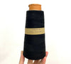 SAMPLE SALE: Finest Paper Thread in Black: Large Bobbin (6.600 yards / 6.000m)