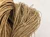 NEW: Bulky Paper Twine:  Natural with Silver / Gold Thread