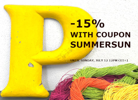 -15% Use Coupon Code SUMMERSUN