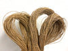 NEW: Strong Paper Twine in Natural with Gold / Silver Thread (180m / 198 yards)