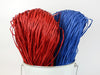 PaperPhine: Paper Raffia in Red and Blue