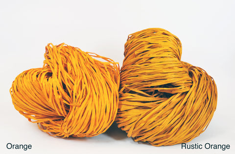 PaperPhine: Paper Raffia - Raffia - Papierbast - Rustic Orange